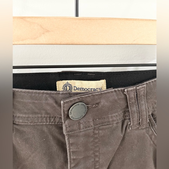 Democracy ‘Ab Technology’ Pants Brown Size 12 - Picture 5 of 6